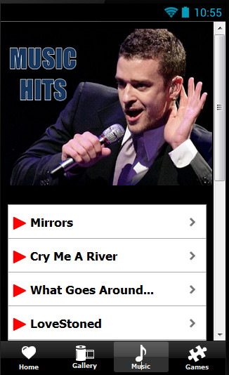 Justin Timberlake Pictures & Songs截图2