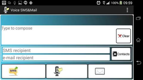 Voice SMS&Mail截图1