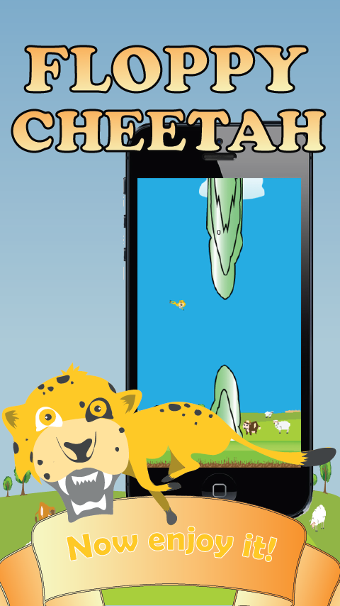 Floppy Cheetah Flying Run截图3