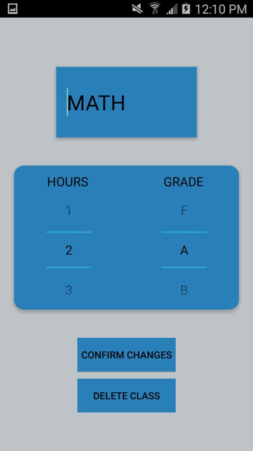 GPA Caclulator截图2