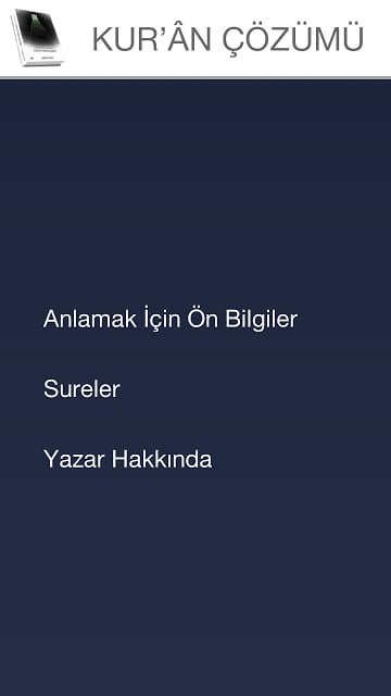 KUR’ÂN ÇÖZÜMÜ截图3