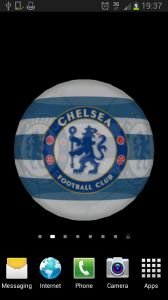 Ball 3D Chelsea LWP截图4