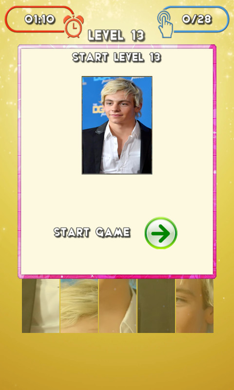 Ross Lynch Swap Puzzle截图1