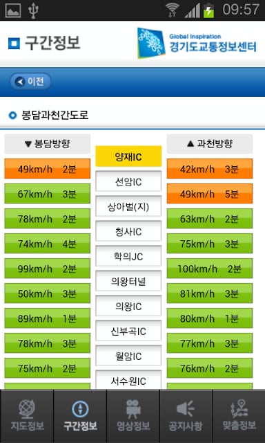 경기교통정보截图2