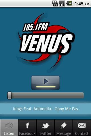 VENUS FM 105.1截图4