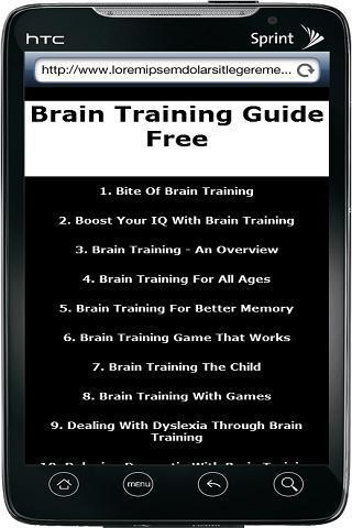 Brain Training Guide截图1