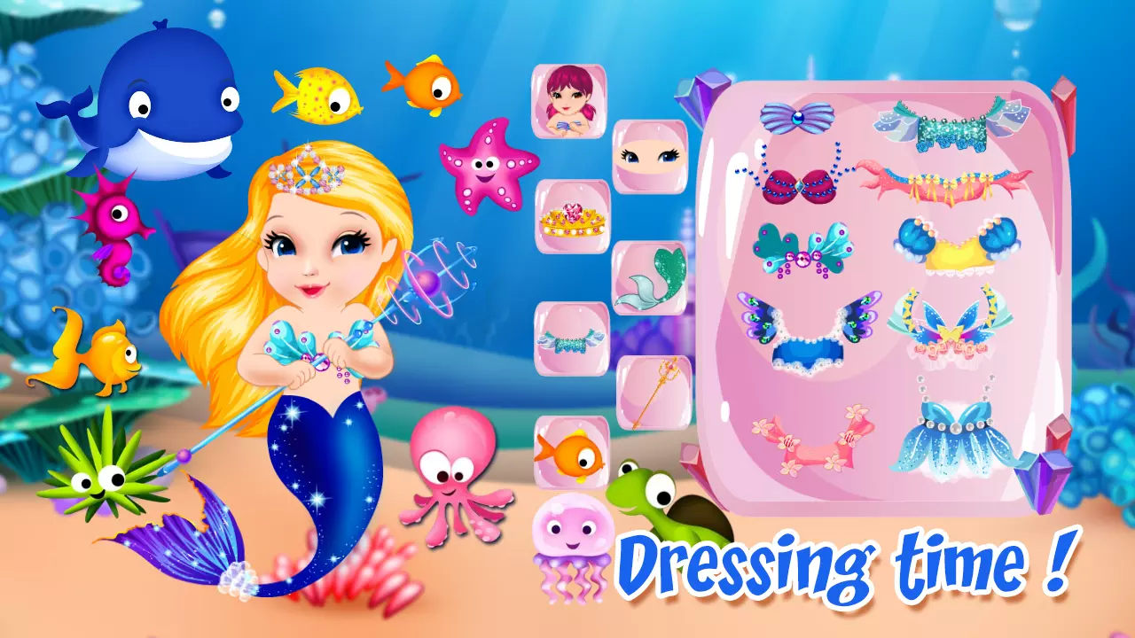 Baby Mermaid Care截图5