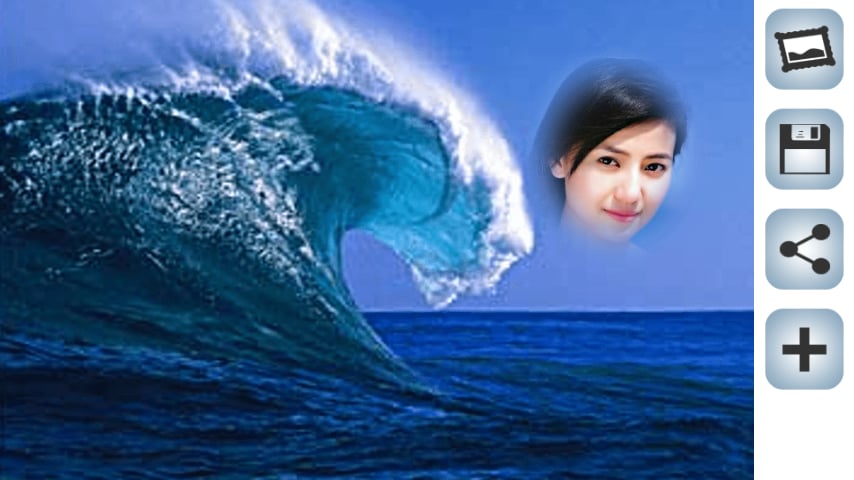 Sea Waves Photo Frame截图3