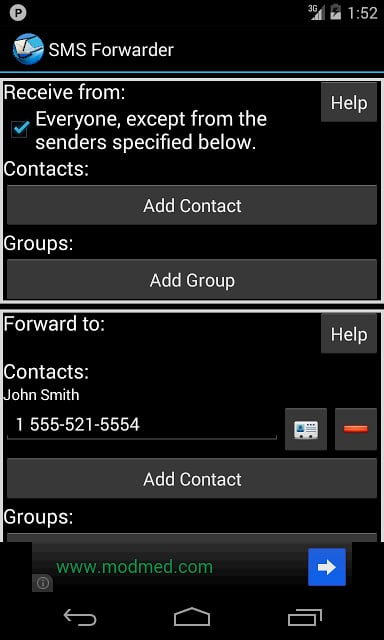 SMS Forwarder截图4
