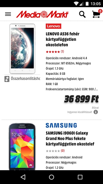 Media Markt Hungary截图4