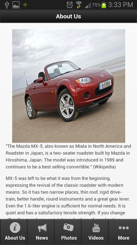 Mazda MX-5截图4