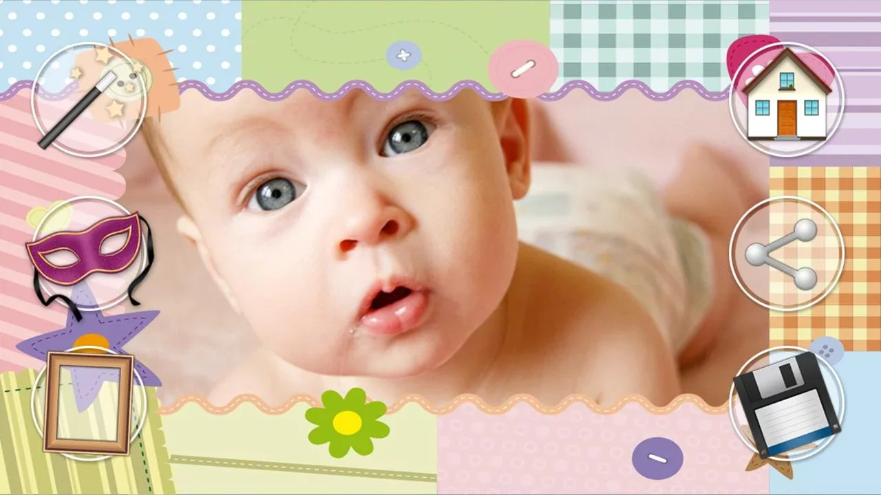 Baby photo frames截图9