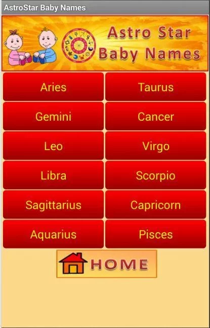 Astro Star Baby Names截图4