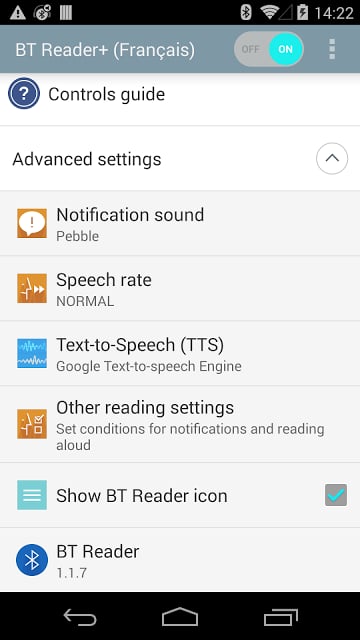 LG BT Reader Plus (Fran&ccedil;ais)截图3