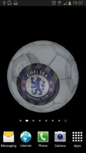 Ball 3D Chelsea LWP截图1