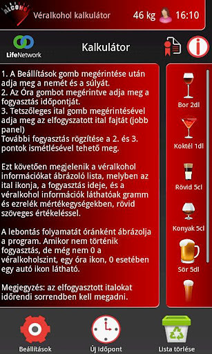 V&eacute;ralkohol Kalkul&aacute;tor截图1