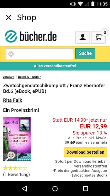 buecher.de Leseplatz截图9