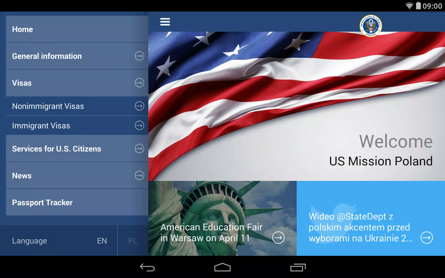 US Embassy Mobile截图5