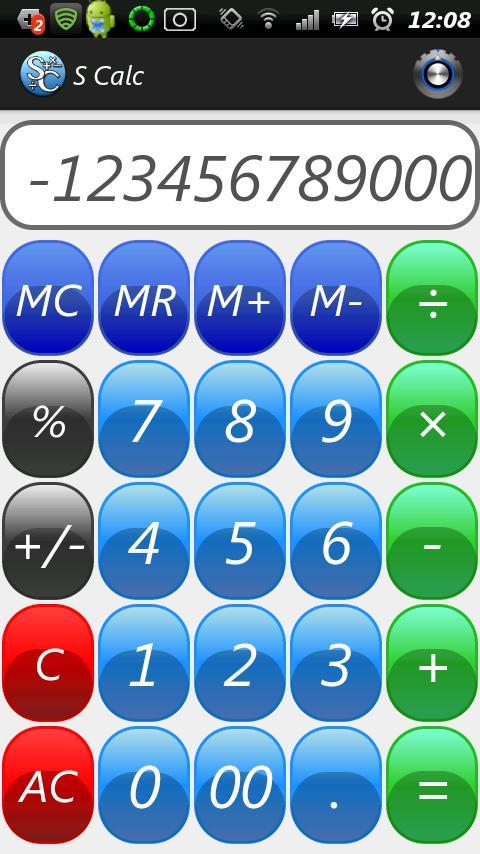 S Calc -Simple Calculator-截图2