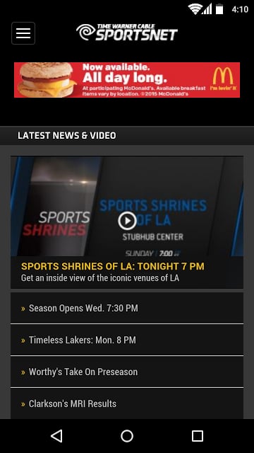 TWC SportsNet截图5