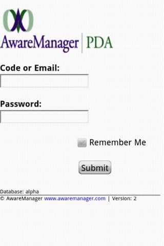 AwareManager PDA截图2