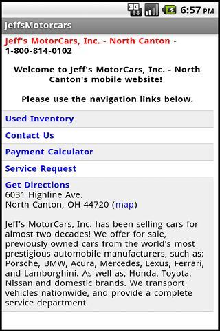 Jeff's Motor Cars截图1