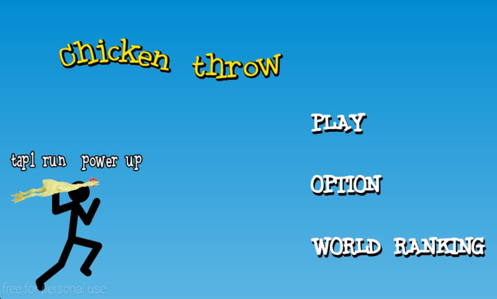 Chicken Throw截图2