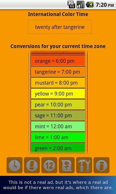 Color Time Clock Lite截图1