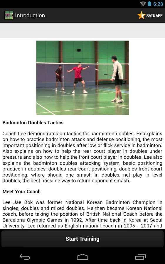 Badminton Doubles Tactic...截图2