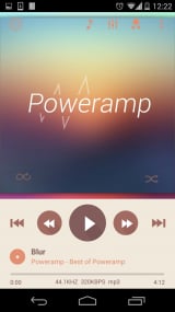 Poweramp Flat Autumn 皮肤截图9