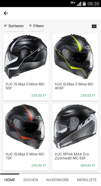 Motorradbekleidung M&auml;dl截图1