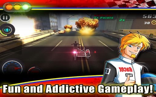 Grand Theft Biker: Vice Race截图1