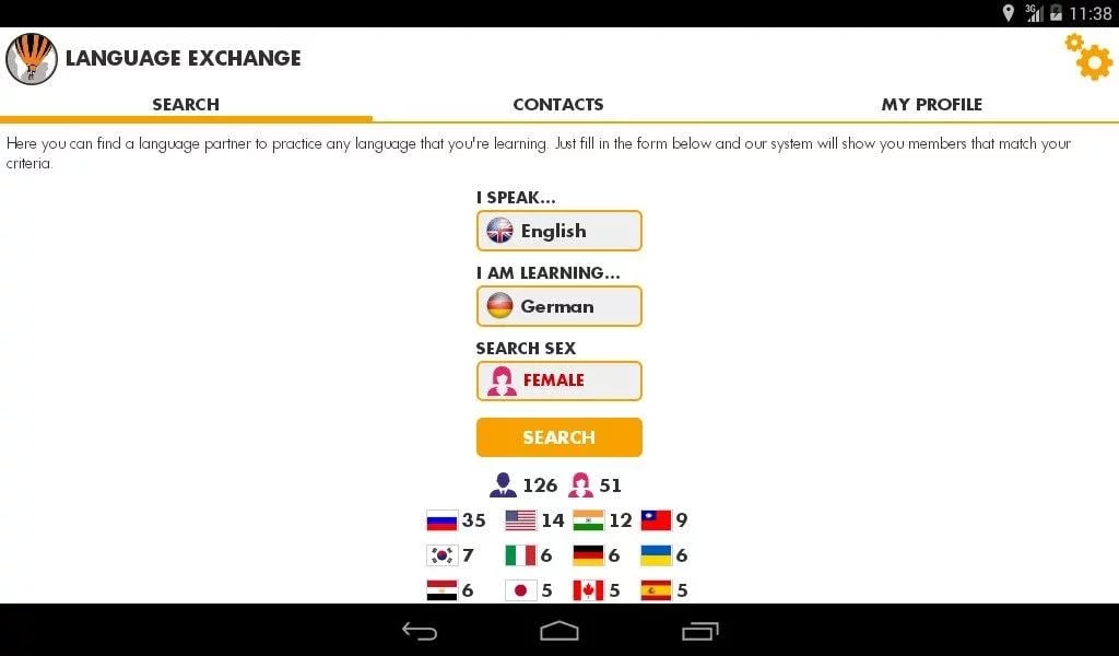 Language Exchange Chat &amp;...截图3