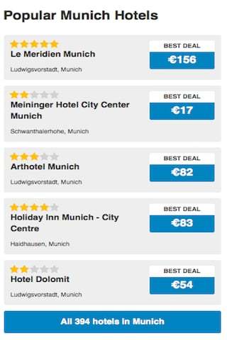 Munich Hotels Booking Ch...截图2