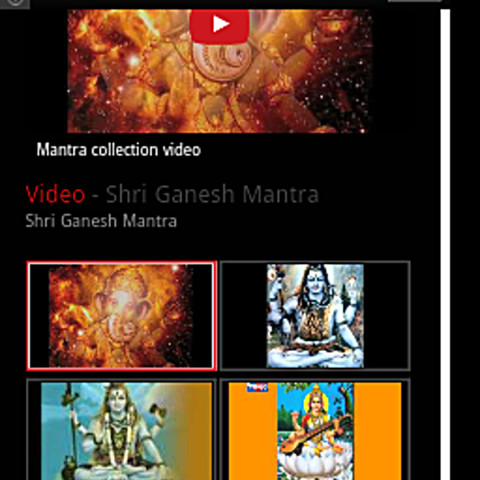 Mantra collection video截图2