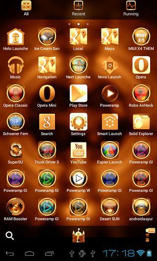 Desert SUN free Theme截图2