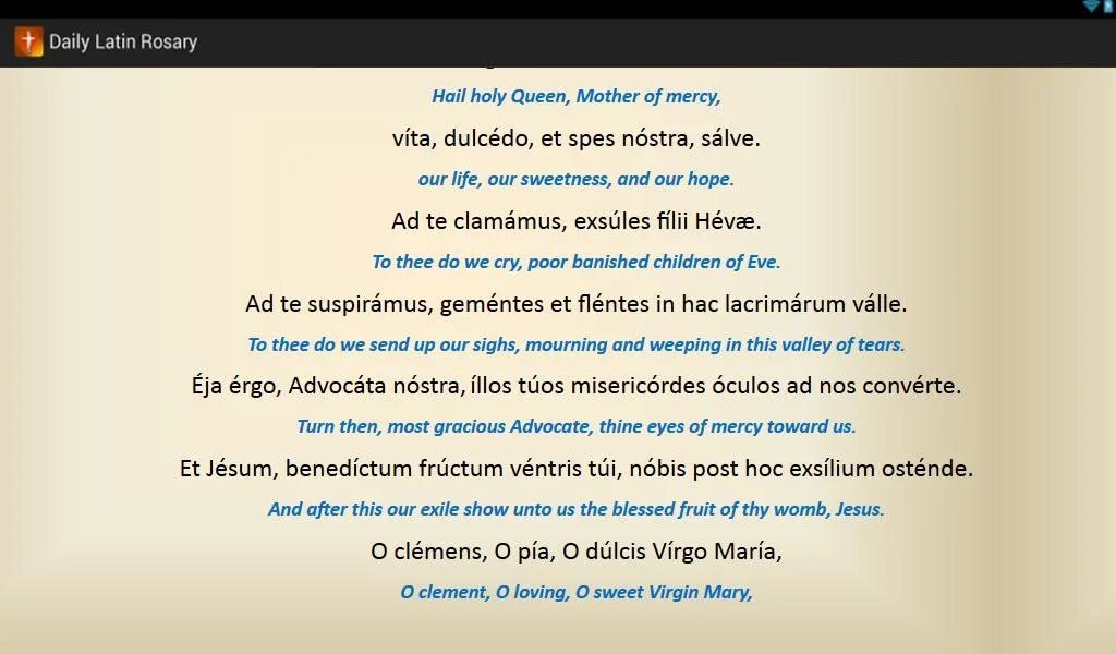 Daily Latin Rosary截图8