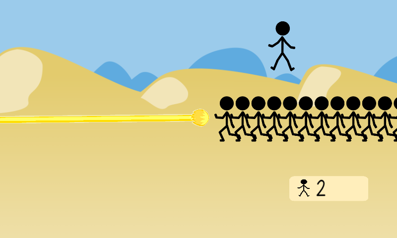 Stickman VS Fireball截图5