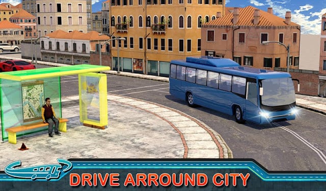 City Bus Driving Mania 3D截图9