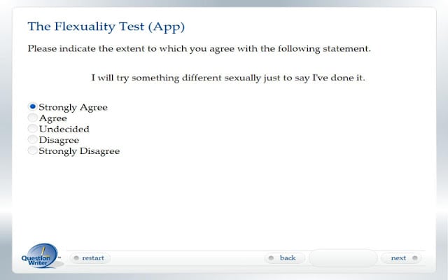The Flexuality Test截图3
