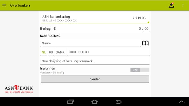 ASN Mobiel Bankieren截图5