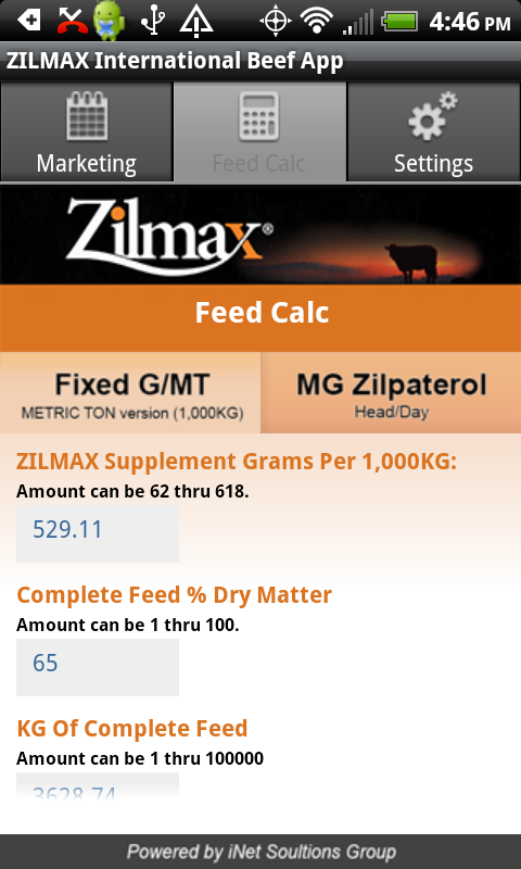 ZILMAX International Beef App截图3