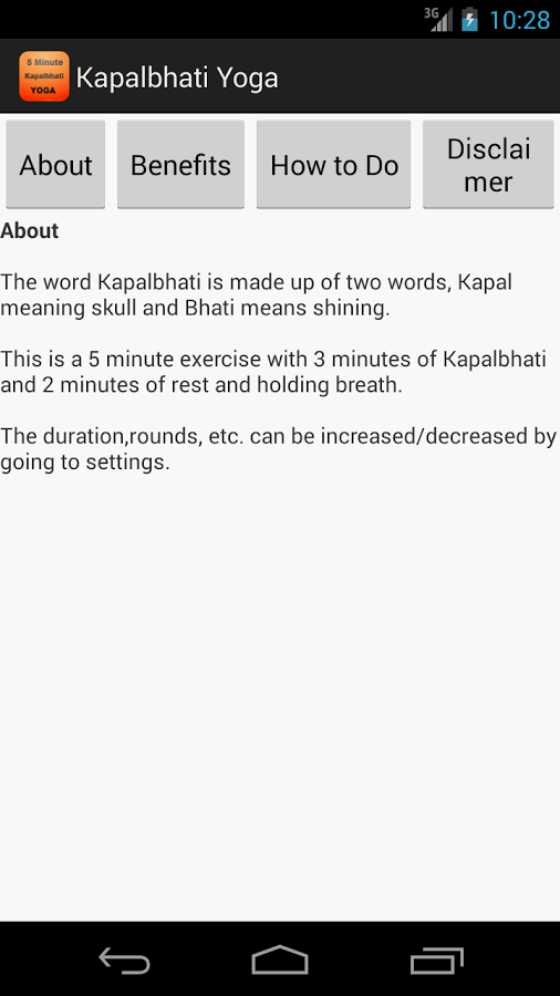 Kapalbhati 5Min Yoga Breathing截图6