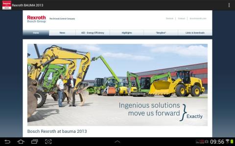 Rexroth BAUMA 2013截图2