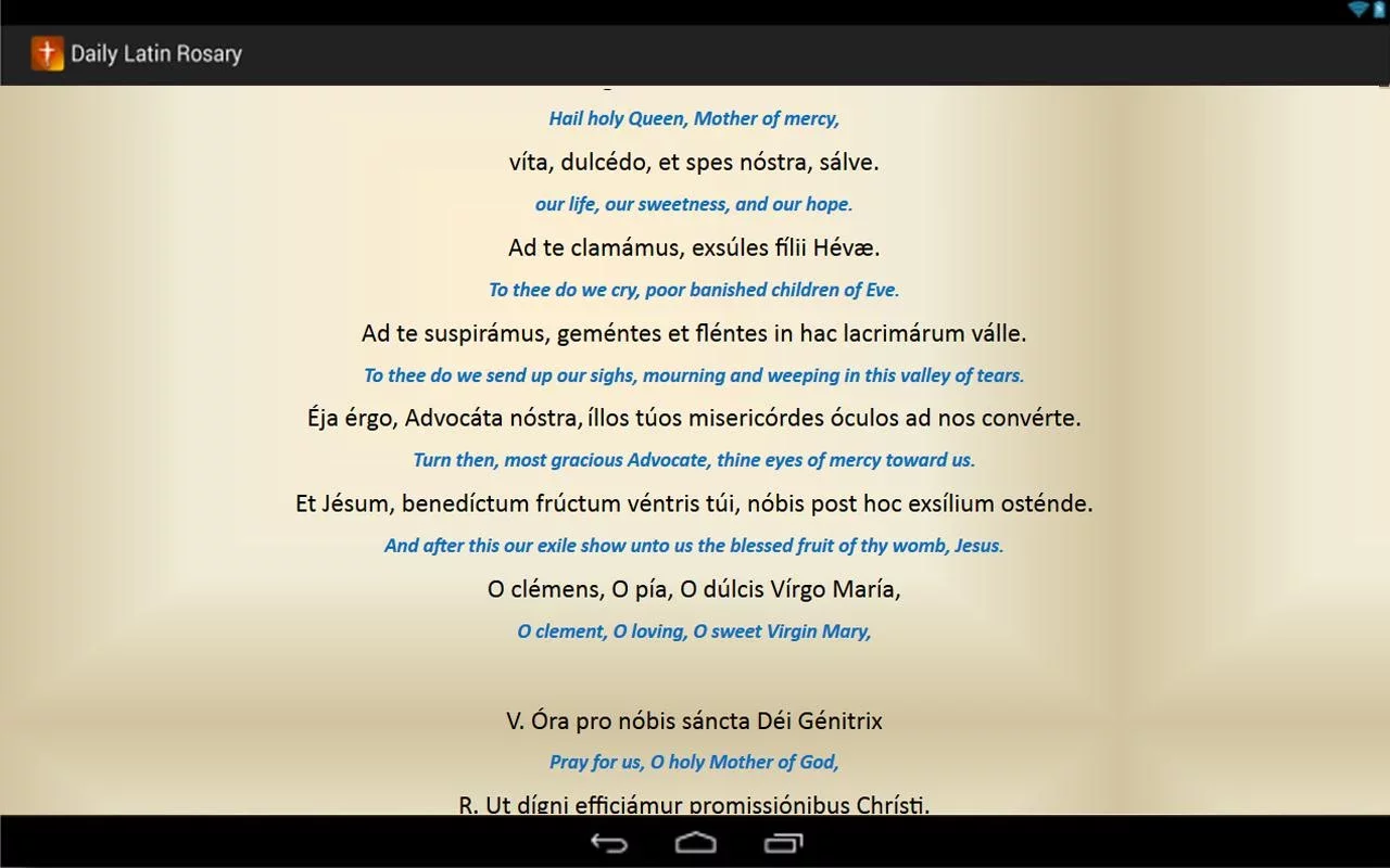 Daily Latin Rosary截图4