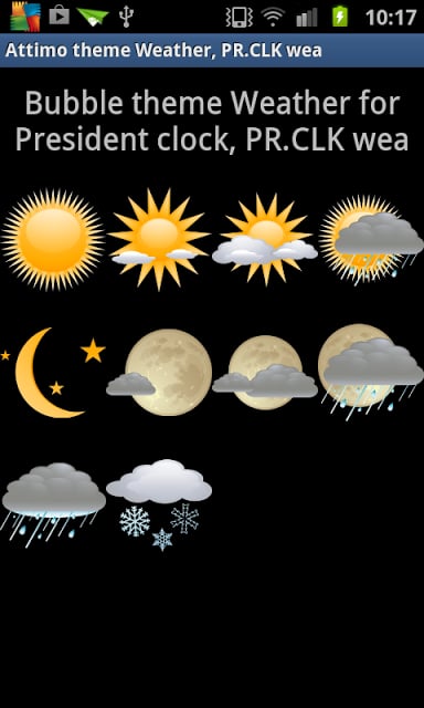 Attimo themeWeather,PR.CLK wea截图3