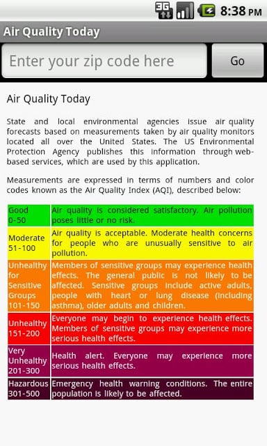 Air Quality Today截图2