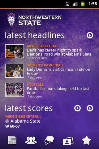 Northwestern State Athletics截图1