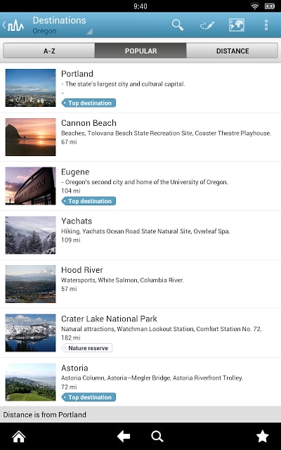 Oregon Travel Guide by Triposo截图6