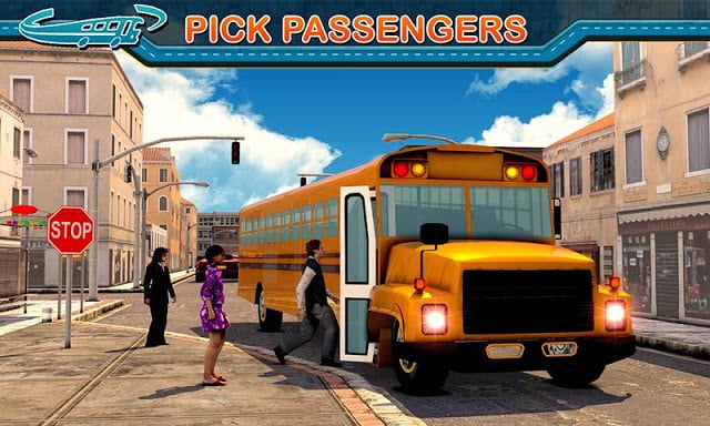 City Bus Driving Mania 3D截图6